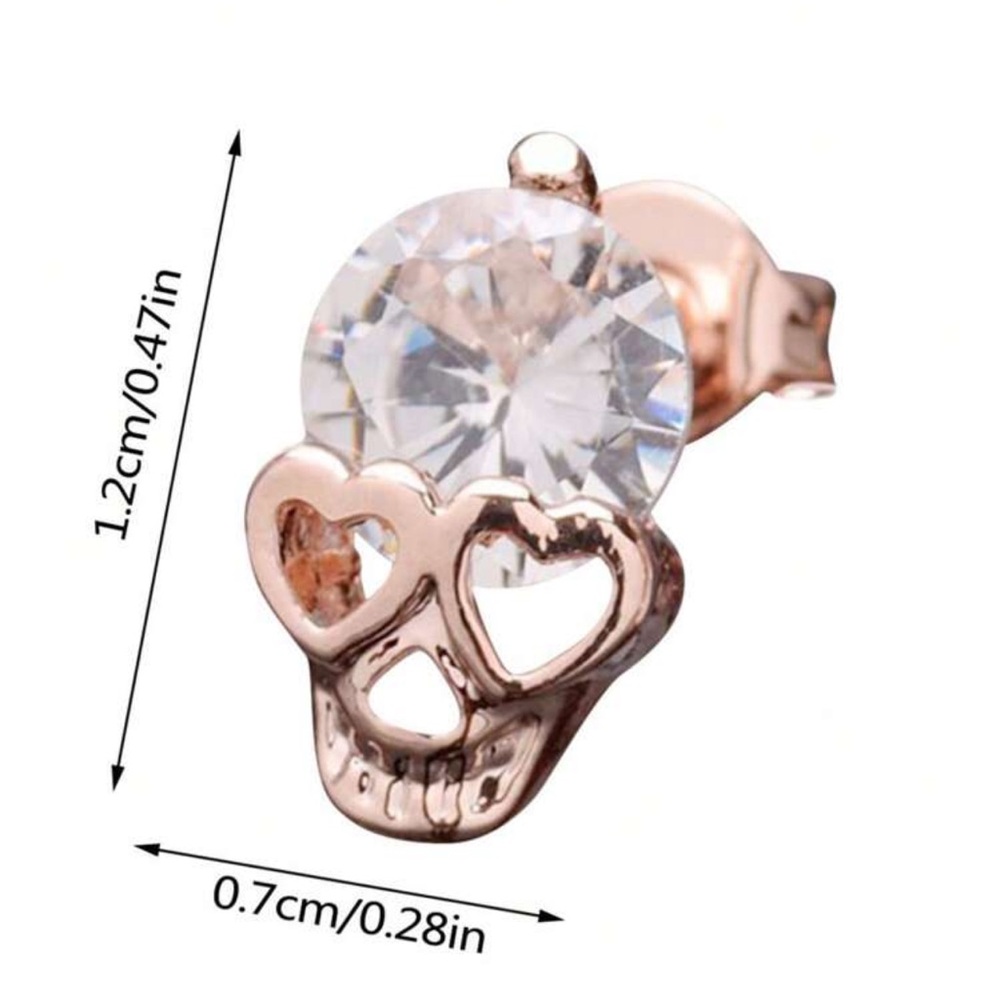 💀 Skull Earrings 💀 - Picture 2 of 5